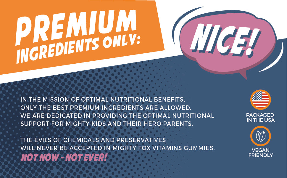 Iron Gummies - Mighty Fox Vitamins