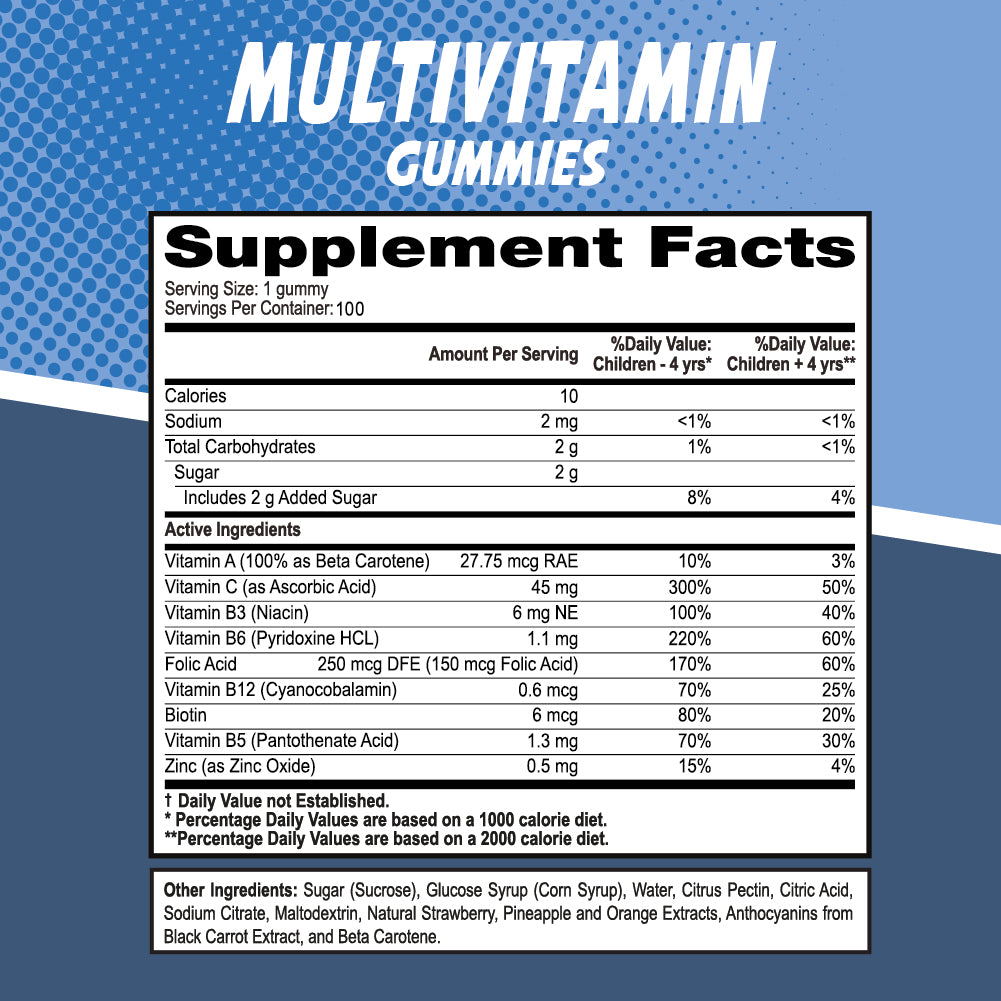 Multivitamin Gummies - Mighty Fox Vitamins